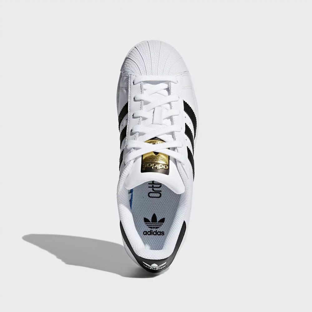 Adidas Superstar Tenis Blancos Para Niña (MX-49878)